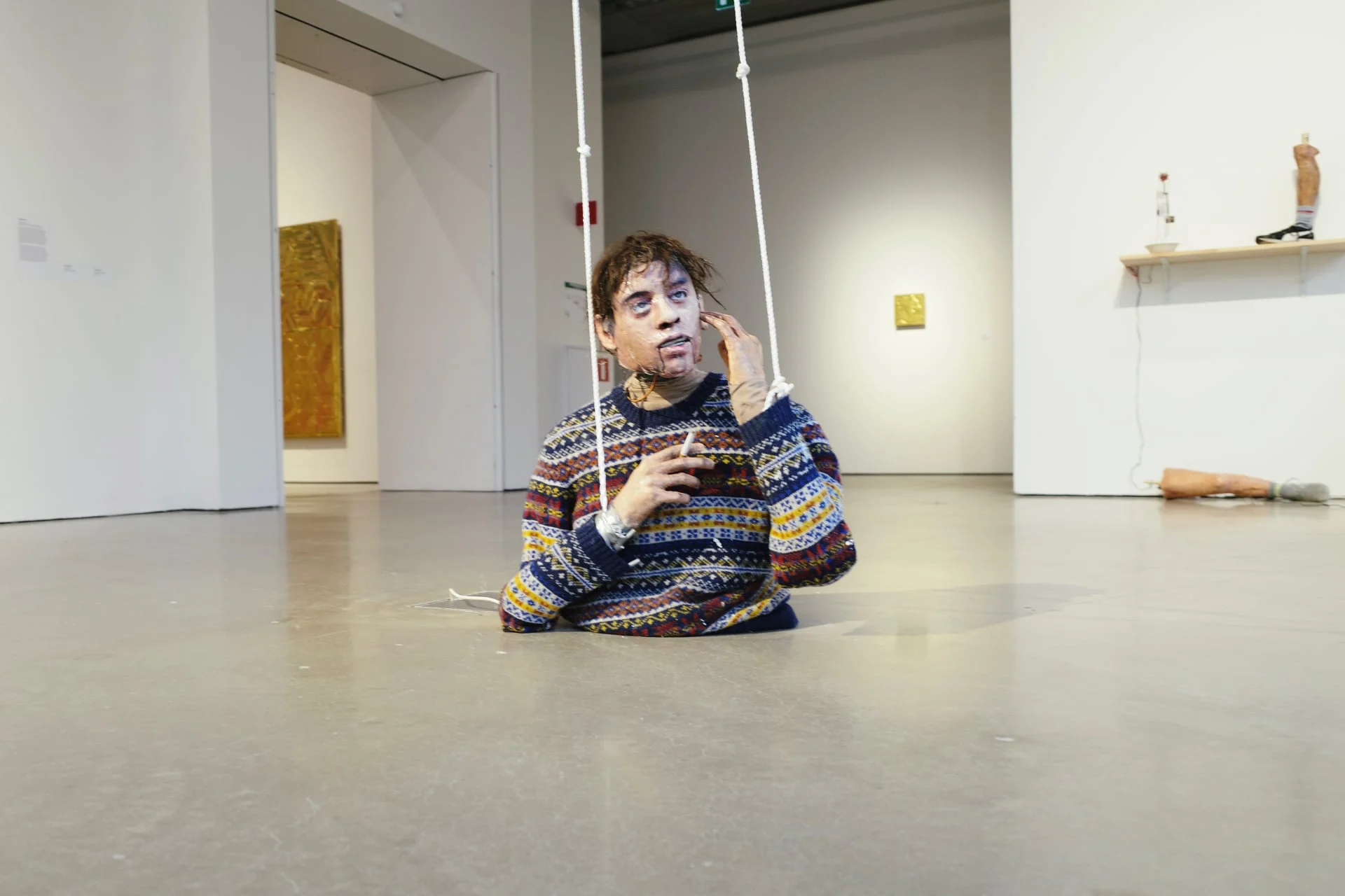 Man in half