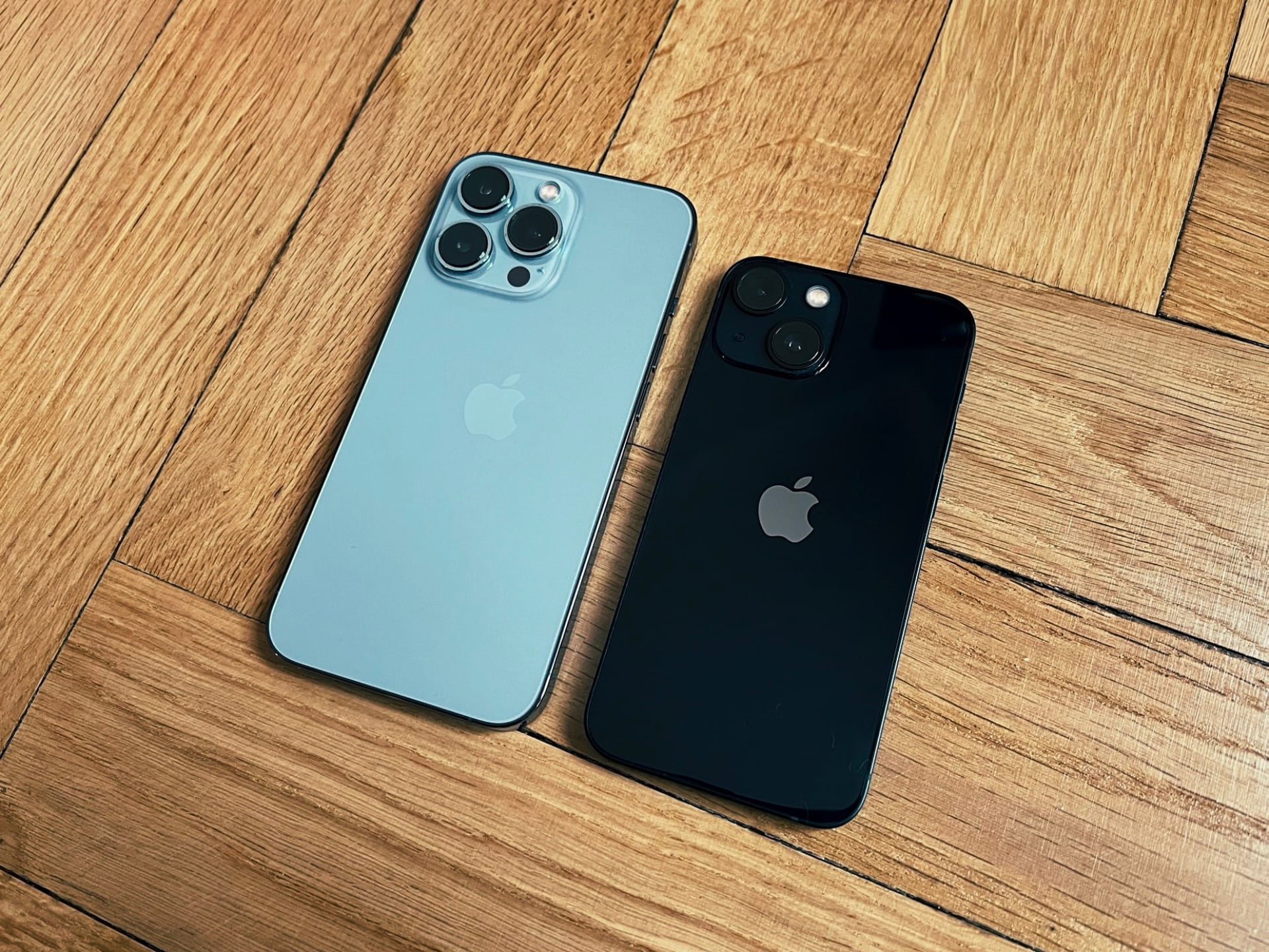 "iPhone 13 Pro and iPhone 13 mini"